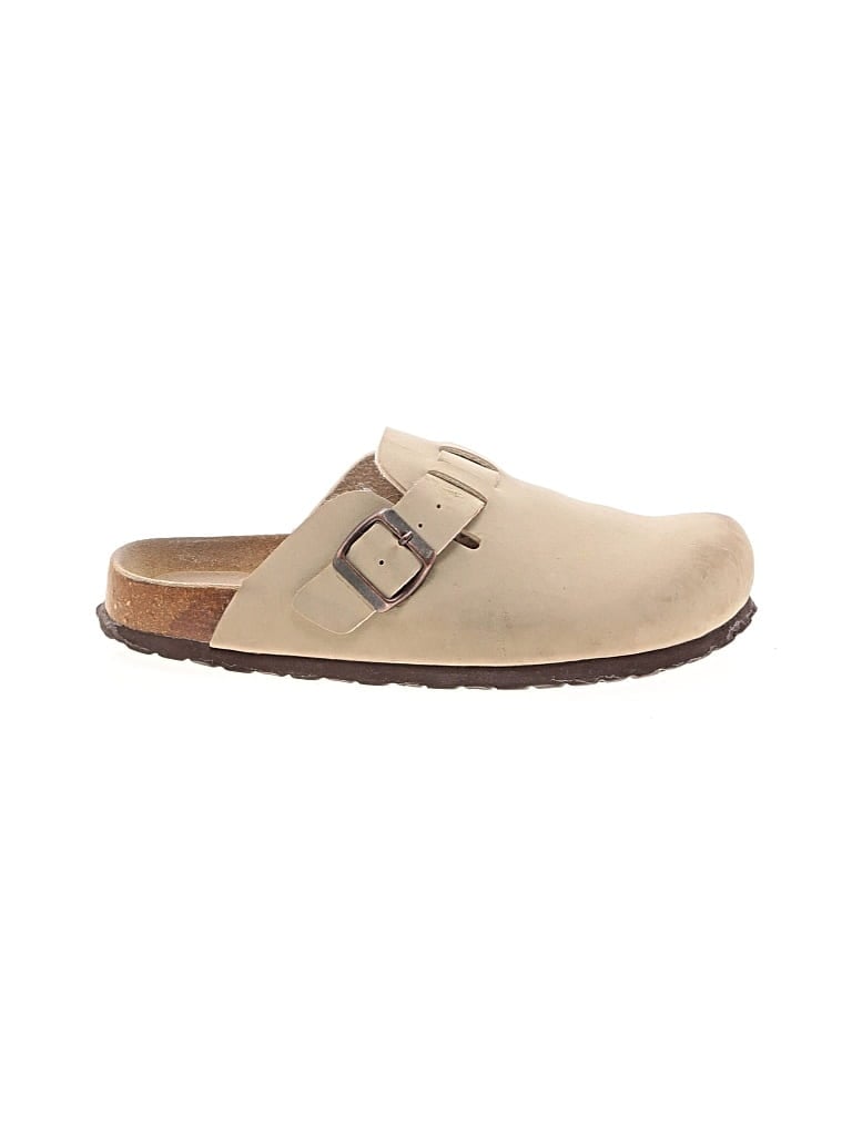 Pre-owned Cushionaire Mule/clog In Tan