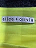 Alice + Olivia 100% Polyester Solid Yellow Casual Skirt Size 8 - photo 4