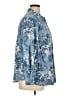 D&Co. Floral Blue Long Sleeve Button-Down Shirt Size 1X - photo 4