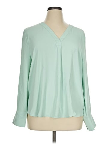 Ann Taylor Long Sleeve Blouse (view 1)