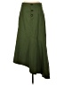 Shein Solid Green Casual Skirt Size 8 - 10 - photo 1