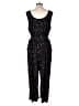 Kaileigh Stars Black Jumpsuit Size 1X - photo 2