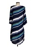 Halogen 100% Viscose Stripes Blue Casual Dress Size S - photo 2