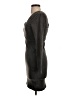 Olivaceous Solid Gray Cocktail Dress Size S - photo 5