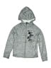 Nike 100% Polyester Gray Zip Up Hoodie Size S (kids) - photo 1