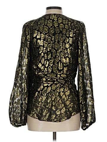 A.L.C. Long Sleeve Silk Top (view 2)