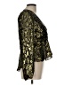 A.L.C. Gold Long Sleeve Silk Top Size 10 - photo 4