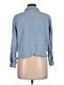 Alexander Jordan Blue Long Sleeve Button-Down Shirt Size L - photo 2