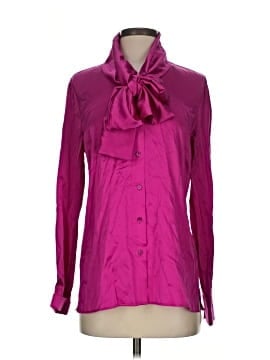 Worth New York Long Sleeve Silk Top (view 1)