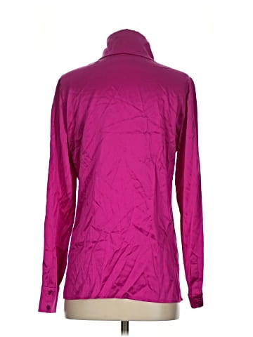 Worth New York Long Sleeve Silk Top (view 2)