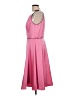 Mica Solid Pink Cocktail Dress Size 12 - photo 5