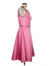 Mica Solid Pink Cocktail Dress Size 12 - photo 4