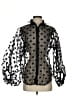 Boston Proper 100% Polyester Polka Dots Black Long Sleeve Blouse Size S - photo 1