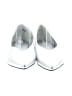 Open Edit Metallic Silver Flats Size 7 - photo 2