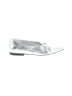 Open Edit Metallic Silver Flats Size 7 - photo 1