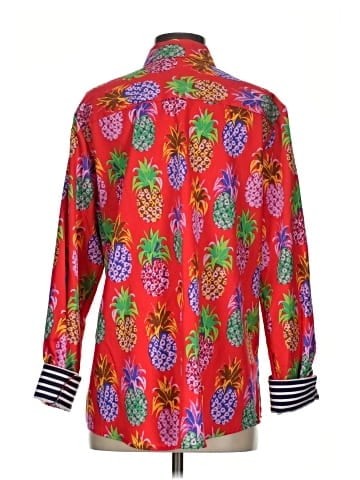 Foxcroft Long Sleeve Button-Down Shirt (view 2)
