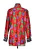 Foxcroft Print Red Long Sleeve Button-Down Shirt Size S (estimated) - photo 2