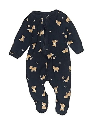 Petit Lem Long Sleeve Onesie (view 1)