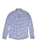 Crewcuts 100% Cotton Checkered-gingham Blue Long Sleeve Button-Down Shirt Size 14 - photo 1