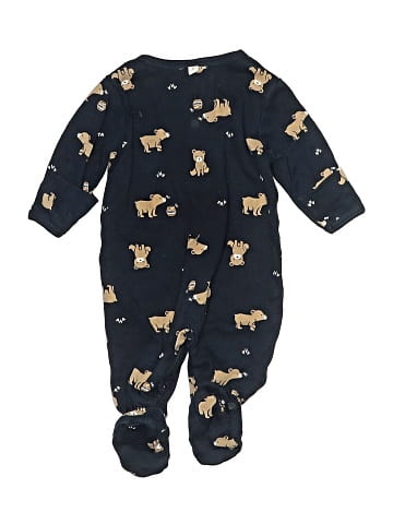Petit Lem Long Sleeve Onesie (view 2)
