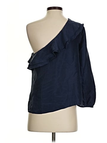 J.Crew 3/4 Sleeve Silk Top (view 2)