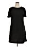 Tommy Hilfiger Solid Black Casual Dress Size 16 - photo 1