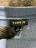 Torrid Blue Sweatshirt Size 2X Plus (2) - photo 7