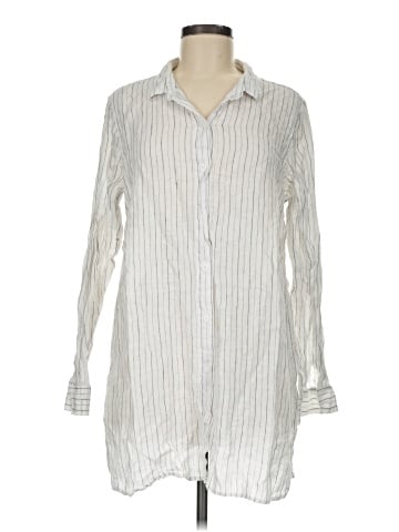 Garnet Hill Long Sleeve Button-Down Shirt (view 1)