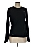 Nike 100% Polyester Black Long Sleeve T-Shirt Size L - photo 1