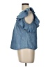 J.Crew Blue Short Sleeve Top Size 10 (petite) - photo 5