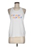 Brooks White Sleeveless T-Shirt Size M - photo 1