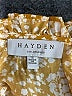 Hayden 100% Polyester Orange Short Sleeve Blouse Size S - photo 7
