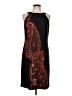 Taylor Paisley Black Cocktail Dress Size 10 - photo 1