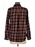 Old Navy 100% Cotton Plaid Red Long Sleeve Button-Down Shirt Size M - photo 2