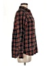Old Navy 100% Cotton Plaid Red Long Sleeve Button-Down Shirt Size M - photo 4