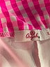 Aryeh Checkered-gingham Pink Skort Size XL - photo 3