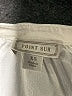 Point Sur 100% Viscose Ivory Short Sleeve Blouse Size XS - photo 7