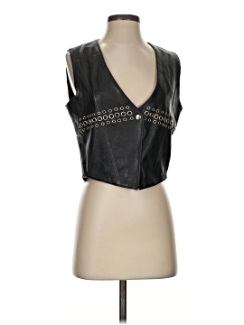 Understated Leather Vest