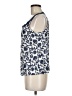 Old Navy 100% Cotton Blue Sleeveless Blouse Size Med Petite - photo 5