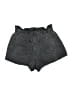 Forever 21 Black Denim Shorts Size 27 waist - photo 2