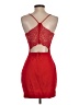 Express Solid Red Cocktail Dress Size 4 - photo 2