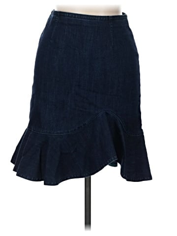 Leifsdottir Denim Skirt (view 1)