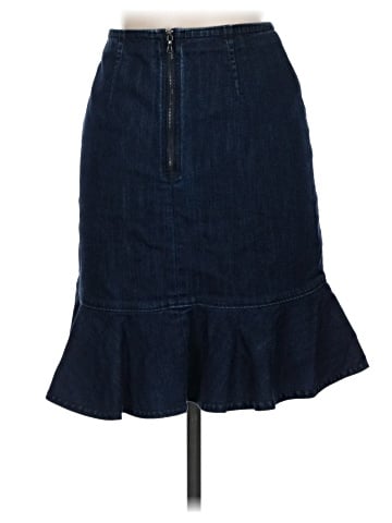 Leifsdottir Denim Skirt (view 2)