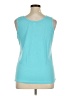 Just Be... Teal Sleeveless T-Shirt Size 1X - photo 2