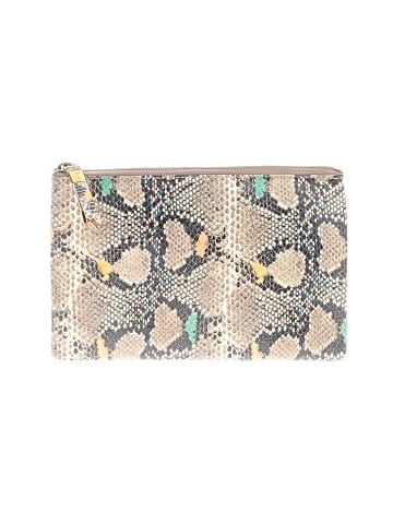 Madewell The Medium Leather Pouch Clutch: Snake Embossed Edition (view 1)