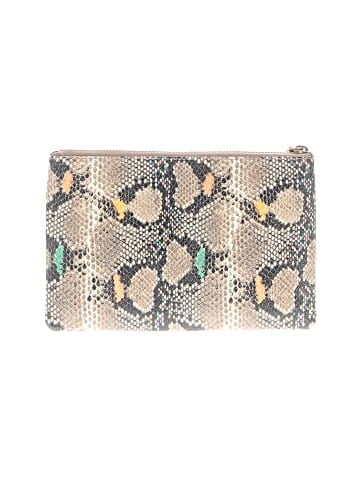 Madewell The Medium Leather Pouch Clutch: Snake Embossed Edition (view 2)