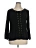 Harve Benard Black 3/4 Sleeve Blouse Size XL - photo 1