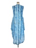 Anrabess Tie-dye Blue Casual Dress Size XXL - photo 2