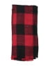 Unbranded Plaid Red Scarf One size - photo 2
