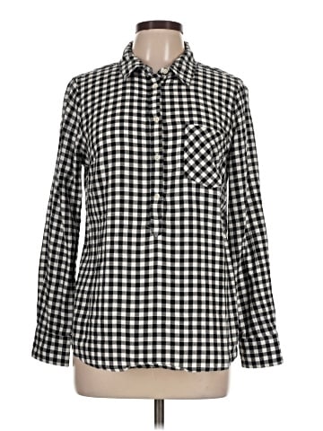 Merona Long Sleeve Button-Down Shirt (view 1)